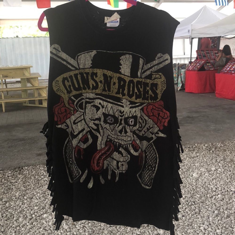 Guns and roses vintage tee